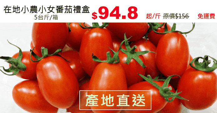 在地小農小女番茄禮盒